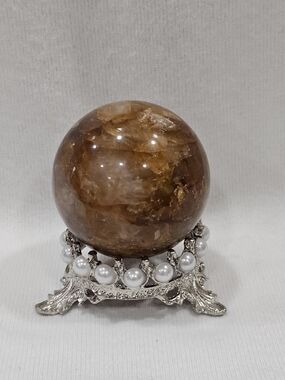 Golden Healer Crystal Sphere